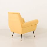 Gigi Radice mid century lounge chair for Minotti, Italy 1950s