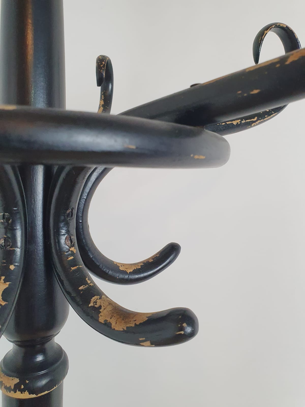 Coat rack parrot Thonet, curved wood 1930 - 40