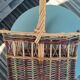 Vintage wicker basket