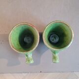Pair of ceramic coffee cups