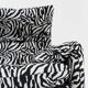 Cassina Maralunga 2 seater by Vico Magistretti Zebra fabric
