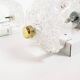 Pair of Murano glass 'bubble' sconces by Hillebrand