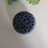 Glazed ceramic flower holder