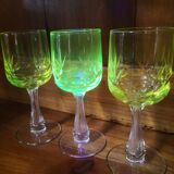 Set of 3 uraline glasses