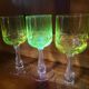 Lot de 3 verres en ouraline