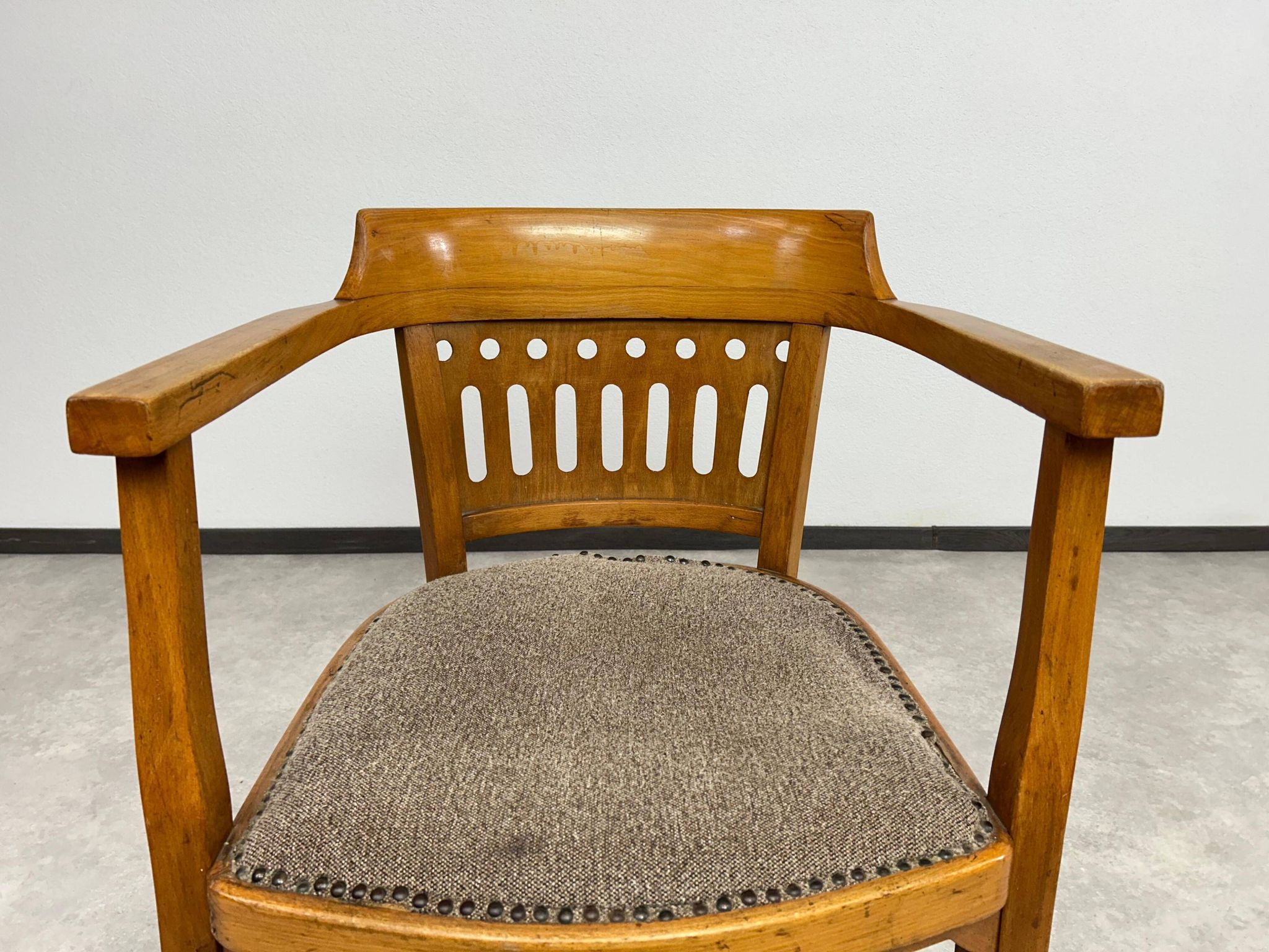 Vienna Secession armchair by Otto Wagner executed by Pancota Vienna