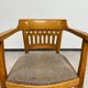 Vienna Secession armchair by Otto Wagner executed by Pancota Vienna