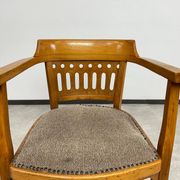 Vienna Secession armchair by Otto Wagner executed by Pancota Vienna