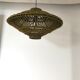 Vintage rattan hanging lamp