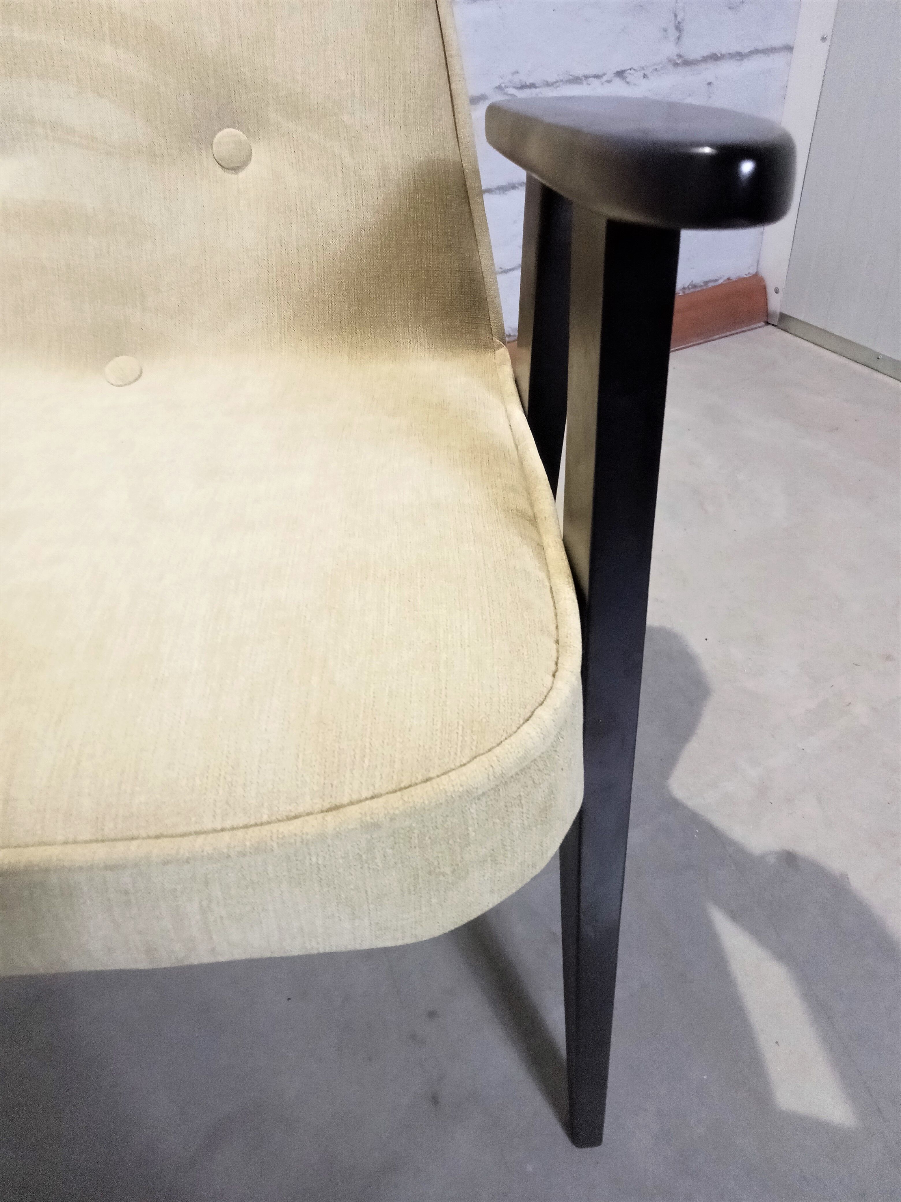 Vintage armchairs by Jozef Chierowski 1960's