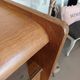 Vintage glass front sideboard from the 1950s - 1960s