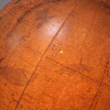 Mid-Century Light Glass Globe With Wooden Base by Paul Rath, 1950s