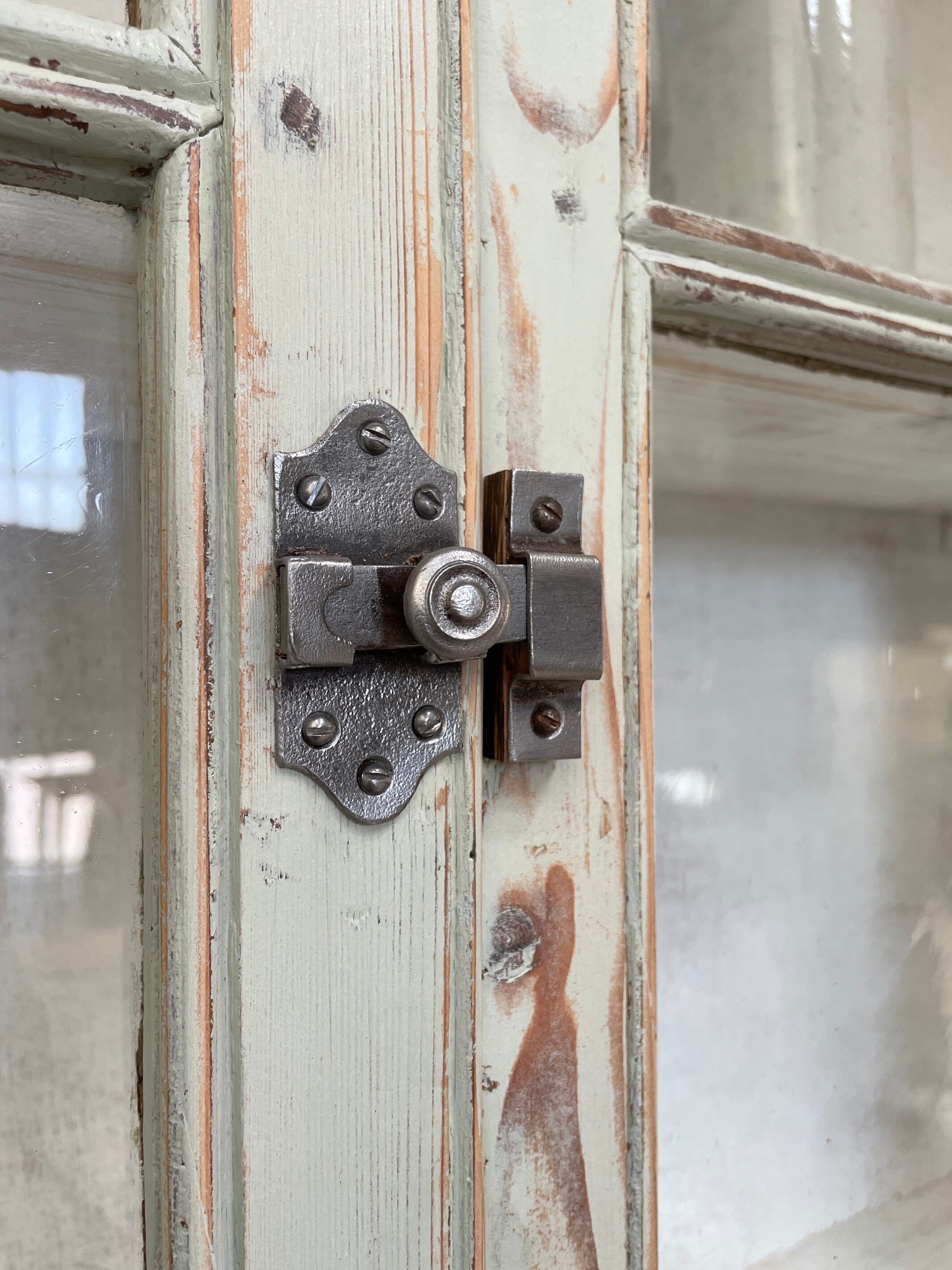 Two-body display cabinet, circa 1900