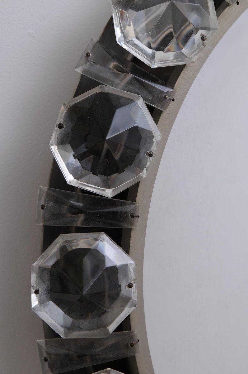 Illuminated mid-century modern mirror by Bakalowits & Söhne, 1960s