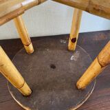 Vintage rattan stools