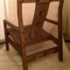 Fauteuil laque Coromandel Chine 19e siècle