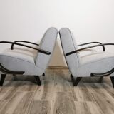 Armchairs by Jindrich Halabala, 1940s, Set of 2