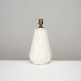 Cracked Ceramic Art Deco Lamp circa 1930