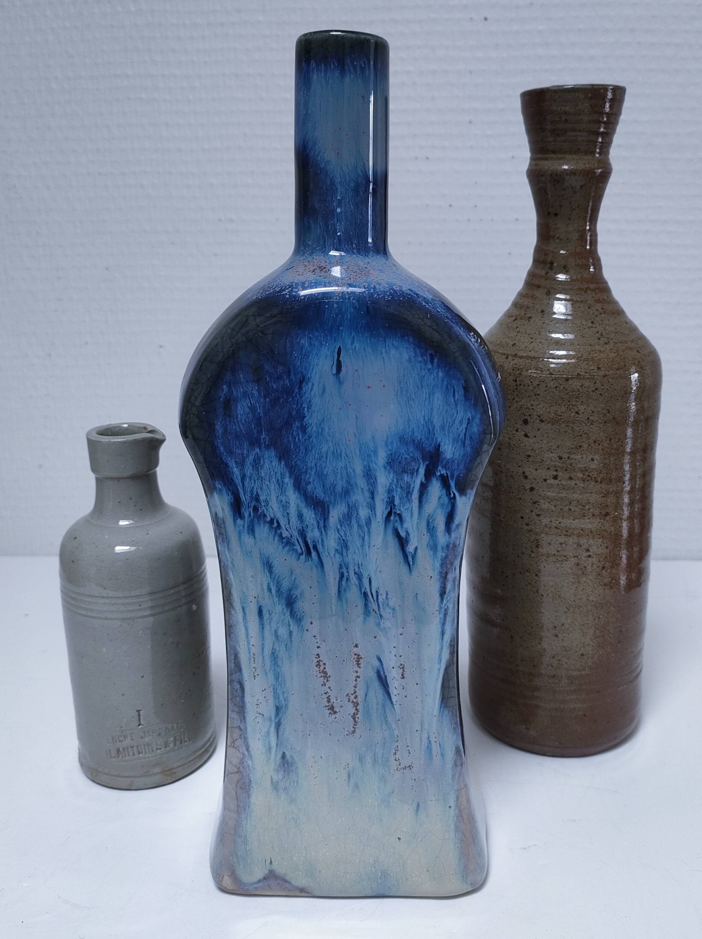 Three vintage soliflore ceramics