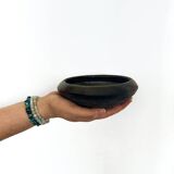 Abron "Kânâh" smoked terracotta bowl duo Ø 15-17 cm | Artisanat A