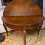 Period half-moon table