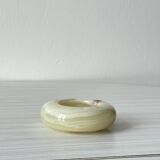 Round marble ashtray