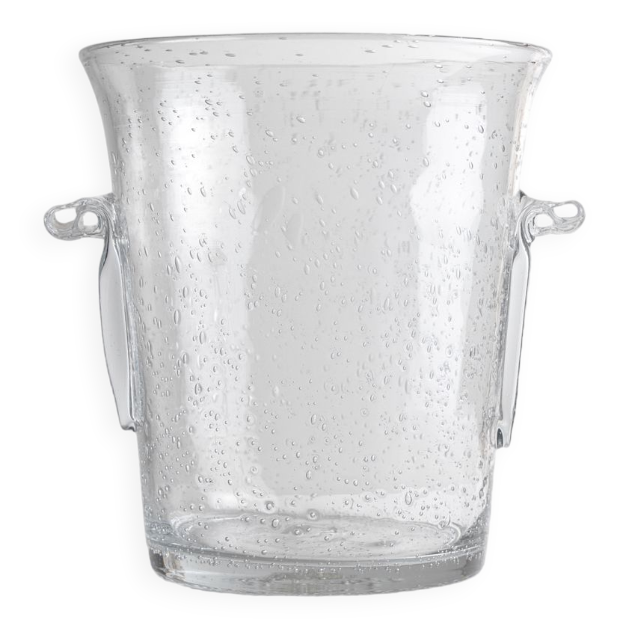 Vintage Champagne Cooler in Bubble Glass