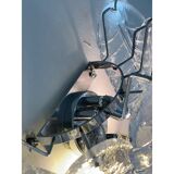 Set of 4 Transparent “Felci” Glass Wall Sconces