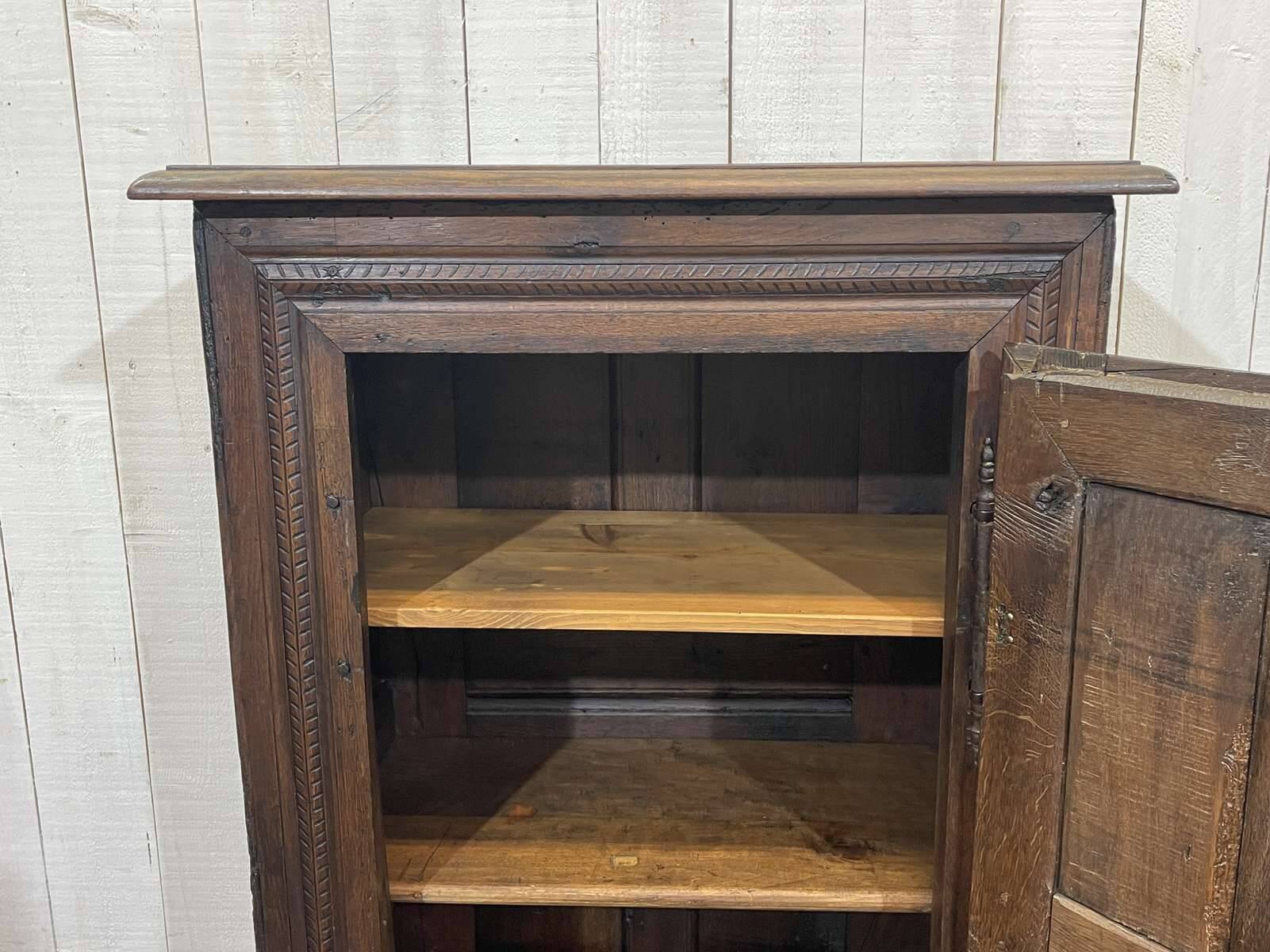 Bonnetière rustique en chêne 19ème