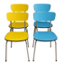Ensemble de 4 chaises en Formica vintage