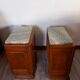 Pair of art deco bedside tables