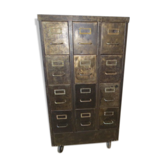 Industrial metal storage cabinet