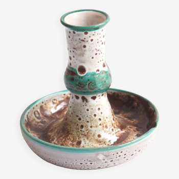 Vallauris ceramic candle holder