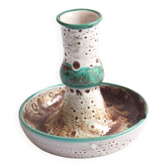 Vallauris ceramic candle holder