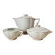 Art Deco teapot, sugar bowl and creamer