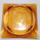 Echotray pocket tray with faceted amber glass