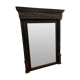 Black bevelled mirror  - 108x82cm