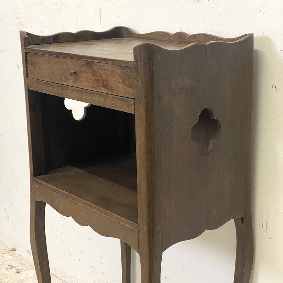 Table de chevet vintage 50's