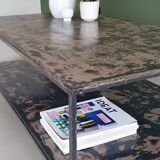 Industrial coffee table
