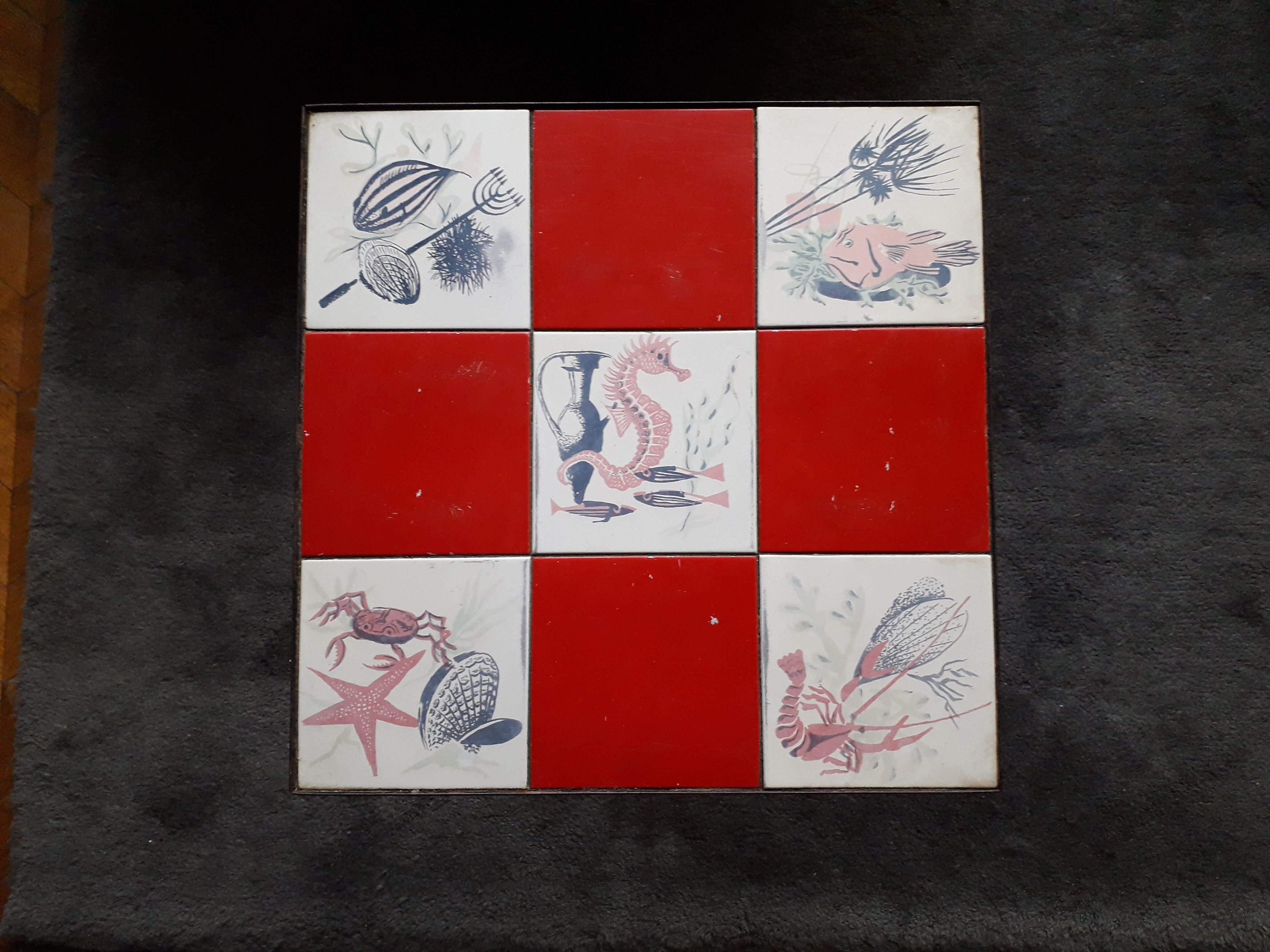 Vintage coffee table from the 50s