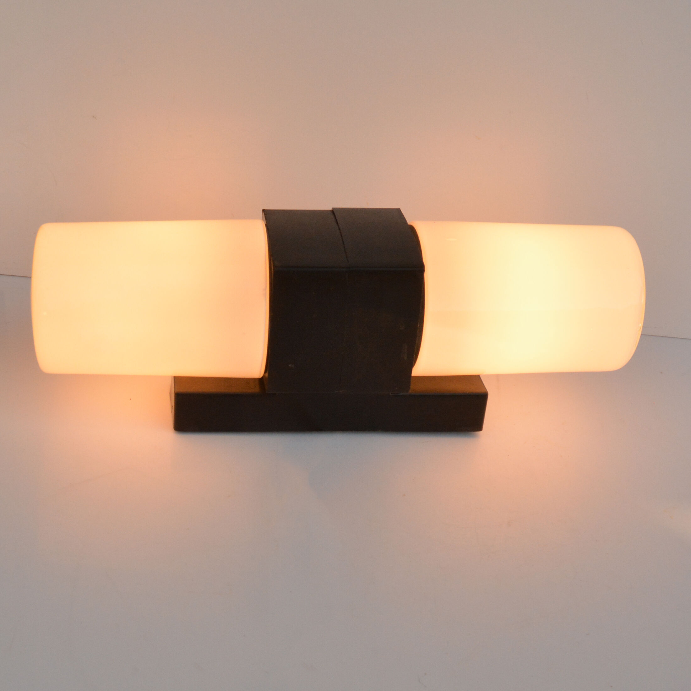 1950s double wall lamp, Elektrosvit Nové Zámky, Czechoslovakia