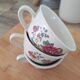 Chi Kiang Stoneware vintage flower mugs
