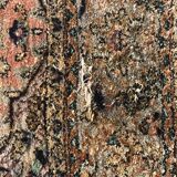 Tapis d'orient persan iran ghoum soie 142 x 205 cm