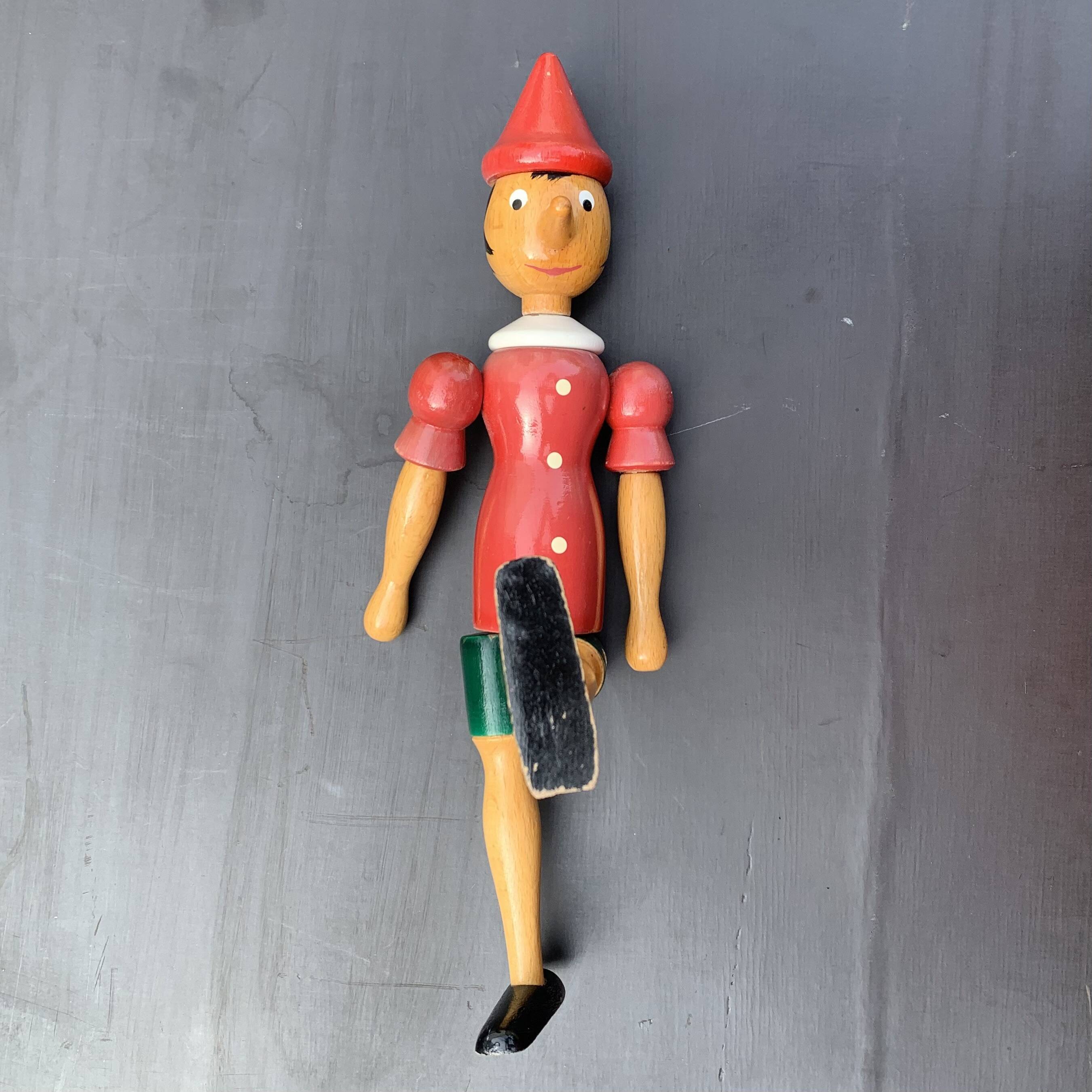 Articulated wooden Pinocchio - 31 cm