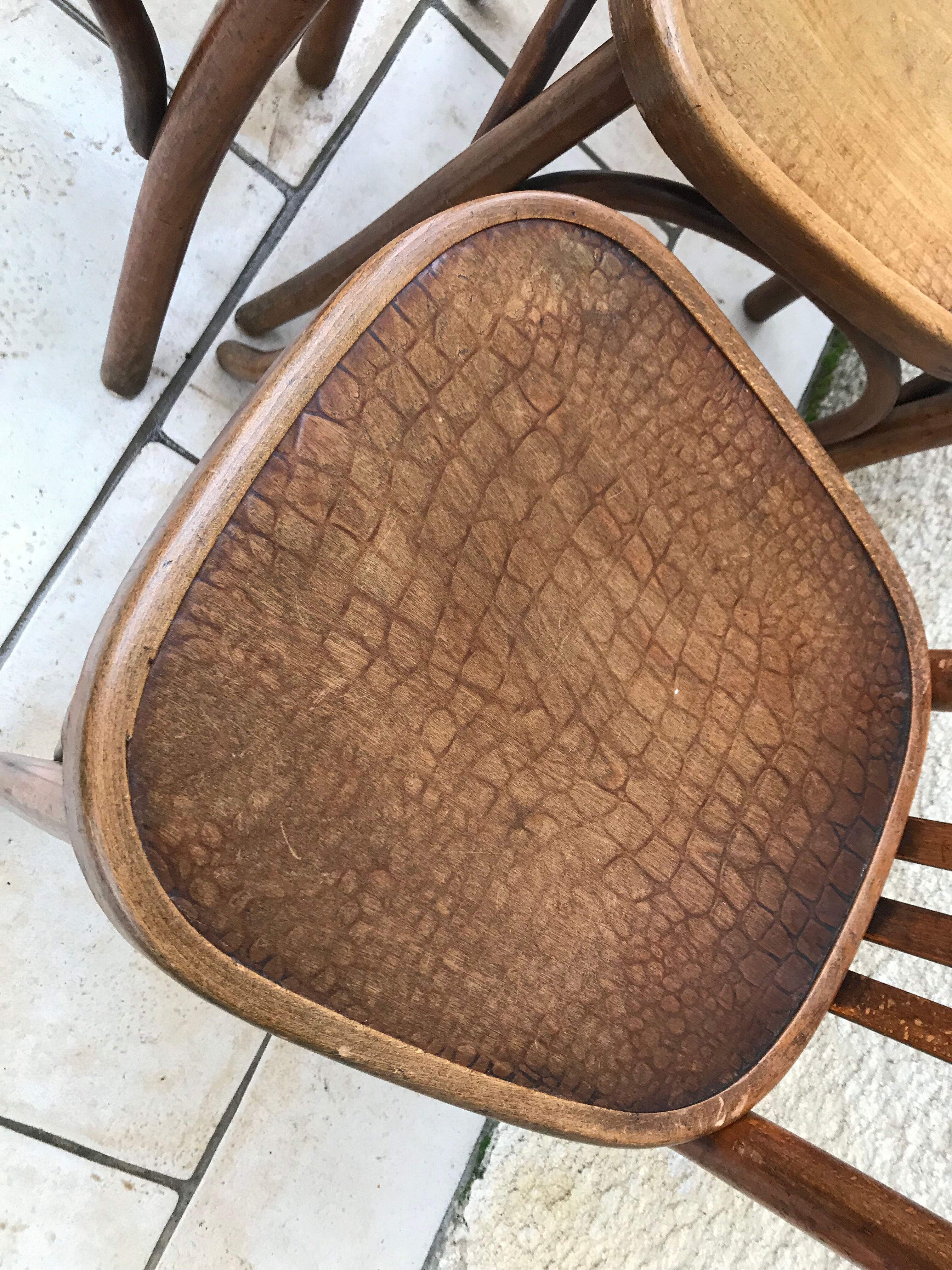 Set of 6 chairs Bistro FISCHEL