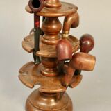Pipe holder with 8 pipes