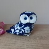 Owl Statuette Villeroy and Boch Gallo – Vintage Cobalt Blue Porcelain