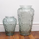 Vase carved glass 51 cm