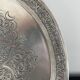 Round silver metal top - rosettes - frieze - Vintage - France