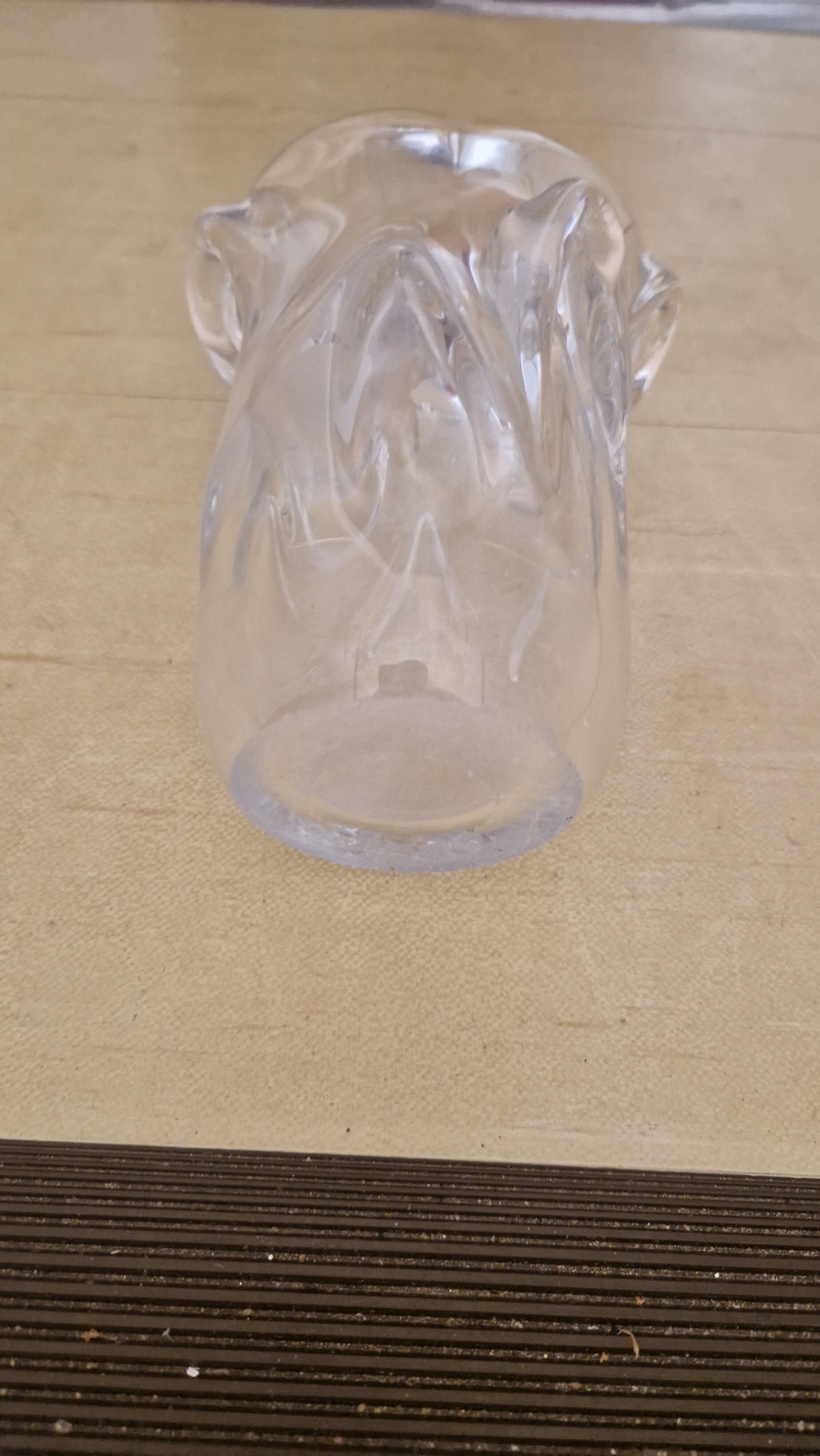 Crystal vase